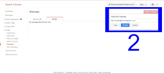 cara memasukan peta situs google webmaster