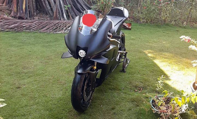 Vixion Modifikasi Full Fairing Yamaha M1 MotoGP