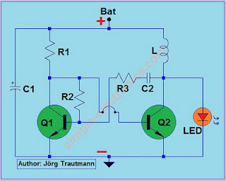Led phototheraphy circuit