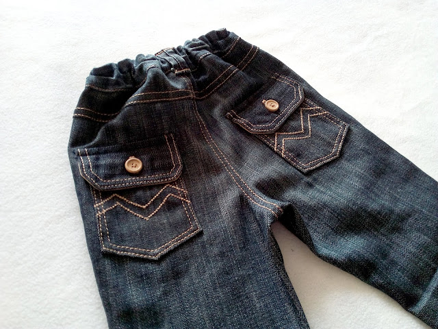 джинсы для малыша