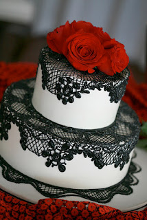 Find the Best Red Black and White Wedding Cakes