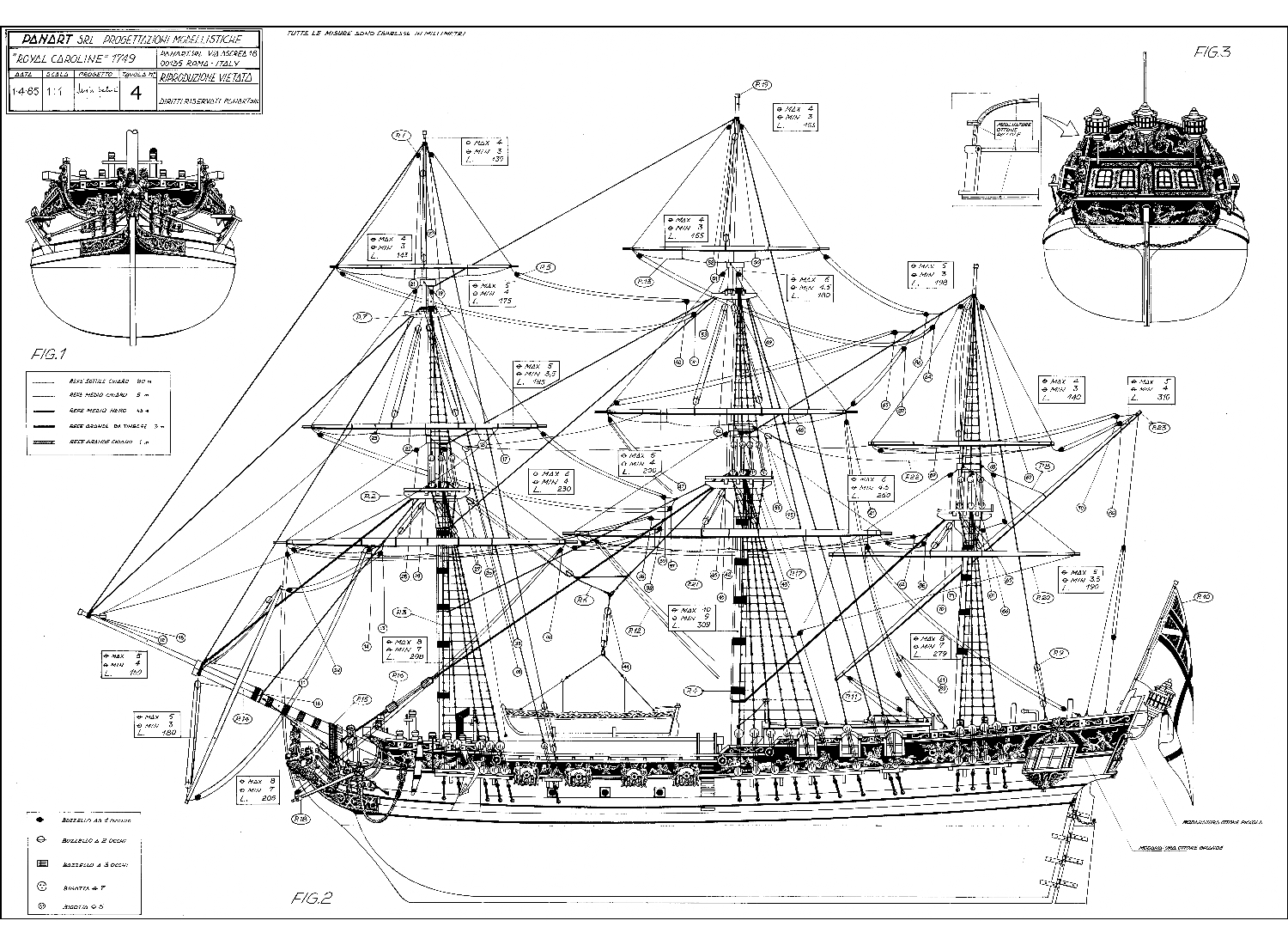 wooden model builder: plans and drawings