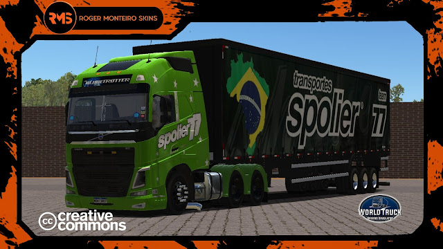 SKINS WORLD TRUCK DRIVING SIMULATOR ROGER MONTEIRO SKINS