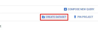 Create Dataset In BigQuery