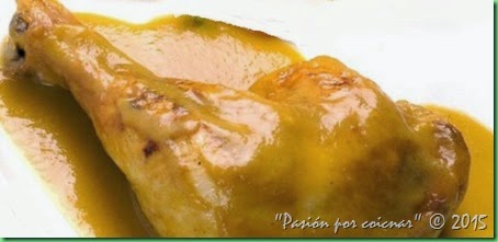 MUSLOS DE POLLO EN SU SALSA