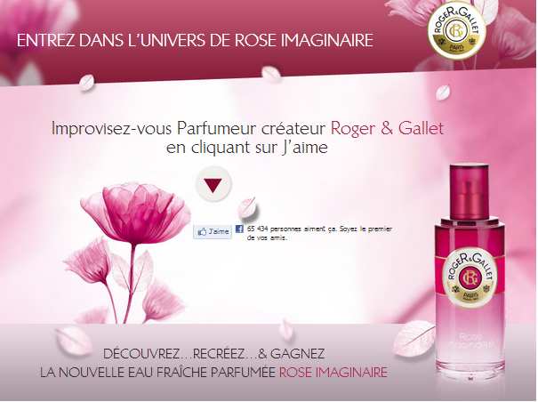 150 eaux parfumées "Rose imaginaire" de Roger & Gallet à gagner