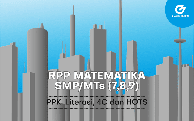 RPP Matematika SMP/MTs Integrasi PPK, Literasi, 4C HOTS