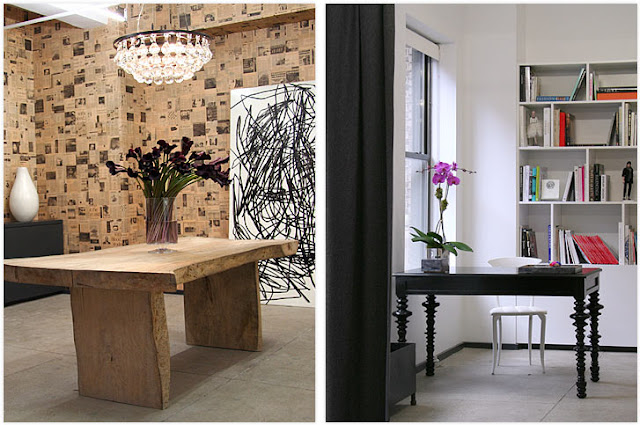 Decoração do ateliê do estilista Jason Wu. Blog Achados de Decoração
