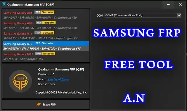 تحميل اداة تخطي حساب جوجل samsung frp bypass