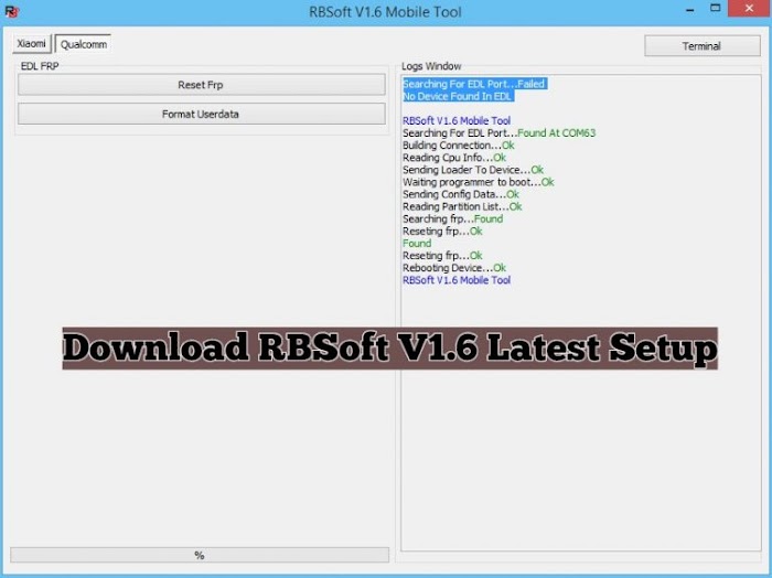 RB soft v1.6 mobile Tool 