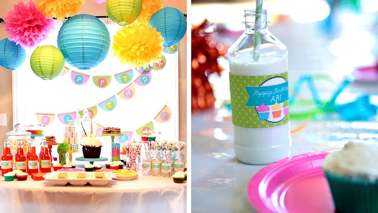 Cute Birthday Party Favors