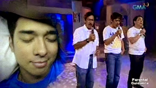 TVJ or Tito, Vic and Joey singing Kaleidoscope World as a tribute to FrancisM.