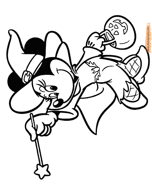  Minnie Mouse As Witch 