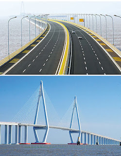 Hangzhou Bay Bridge (Cina): World's Longest Trans-Oceanic Bridge