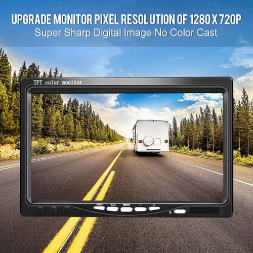 DVKNM TZ101 Upgrade Backup Camera Monitor Kit