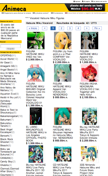 FIGURAS Hatsune Miku Vocaloid