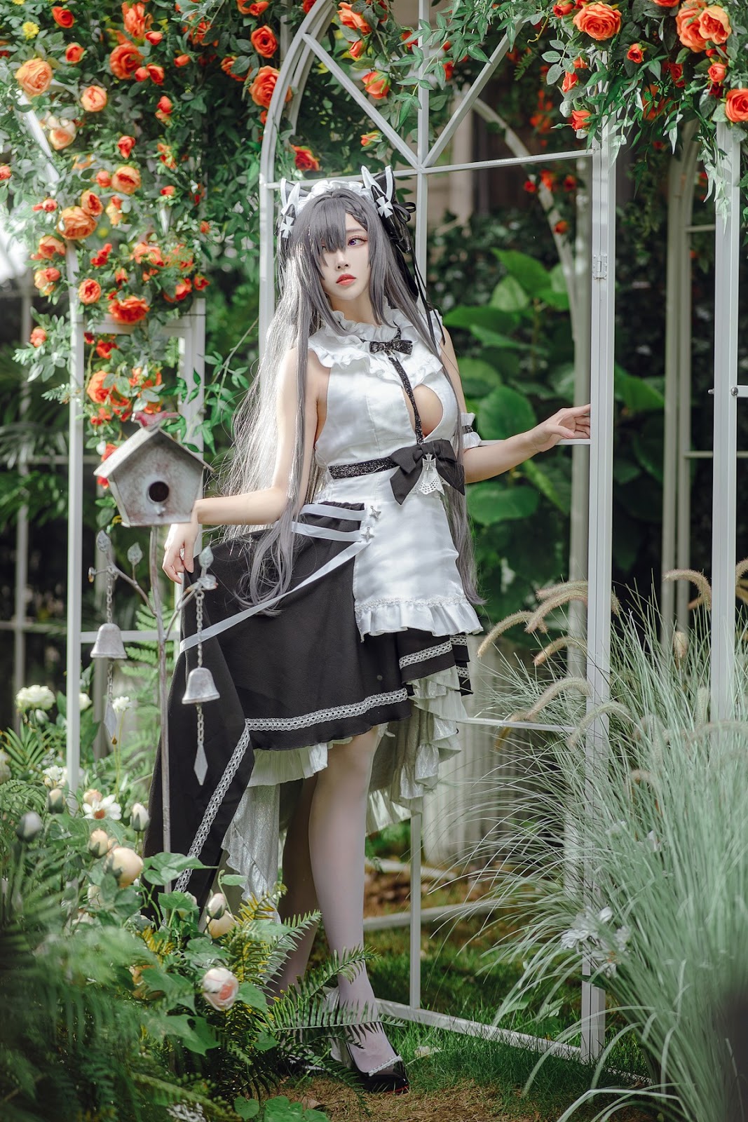 Cosplay 宮本桜 奥古斯特 女仆装