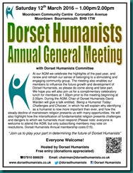 Dorset Humanists AGM 12 March 2016