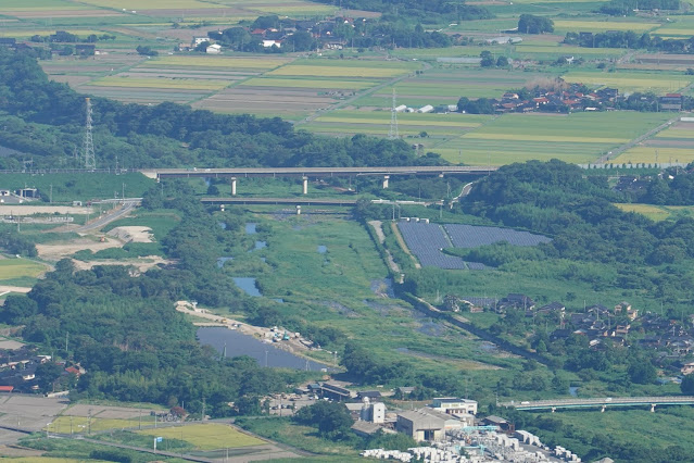 鳥取県西伯郡大山町坊領　佐摩山の山頂の眺望