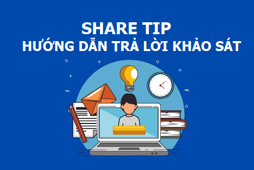 Share tip hướng dẫn trả lời khảo sát kiếm tiền online