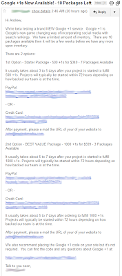 How To Make Money Using Google+1: Spammers Trick