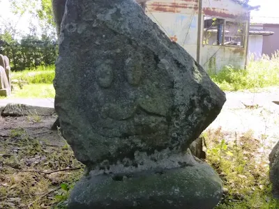 米子市 古豊千のサイノカミ 豊田村 新宮神社の双体道祖神