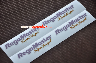 Regamaster Super Forged sticker decal vinyl 9