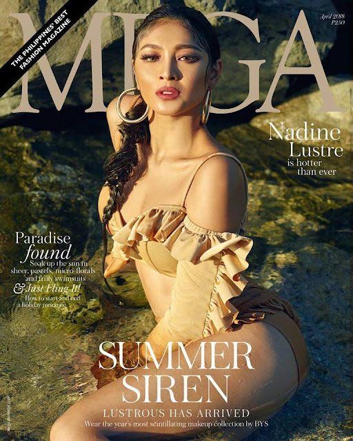 Nadine Lustre on Mega Magazines April 2018 Cover Girl