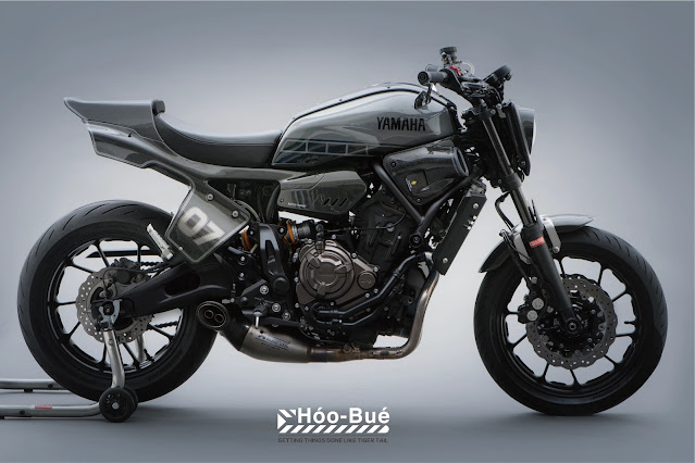 Yamaha XSR700 By Hoo-Bue