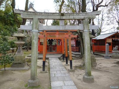 生國魂神社稲荷神社鳥居