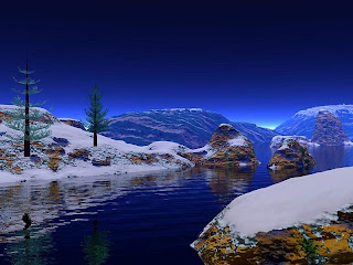 Mountain 3D wallpaper