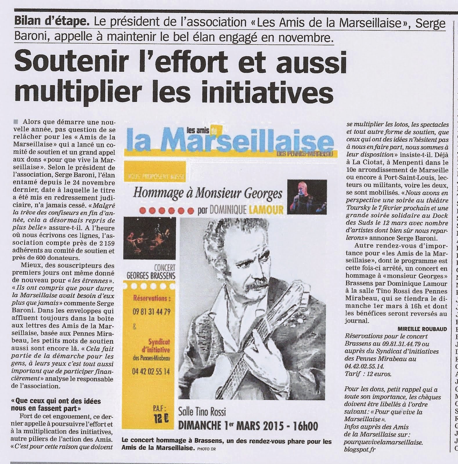 SOUSCRIPTION : Ca bouge!