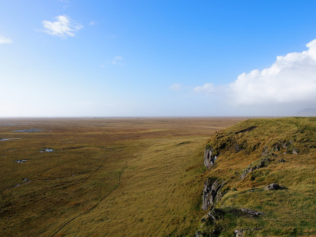 草原が広がるアイスランドの大地
