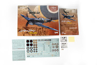 Eduard 1/48 SPITFIRE STORY: MALTA DUAL COMBO (Spitfire Mk. Vb/Vc) (11172) Colour Guide & Paint Conversion Chart