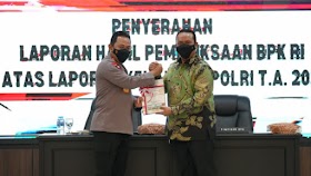 Raih WTP Sembilan Kali Berturut-turut, Kapolri: Komitmen Penggunaan Keuangan Negara Secara Transparan