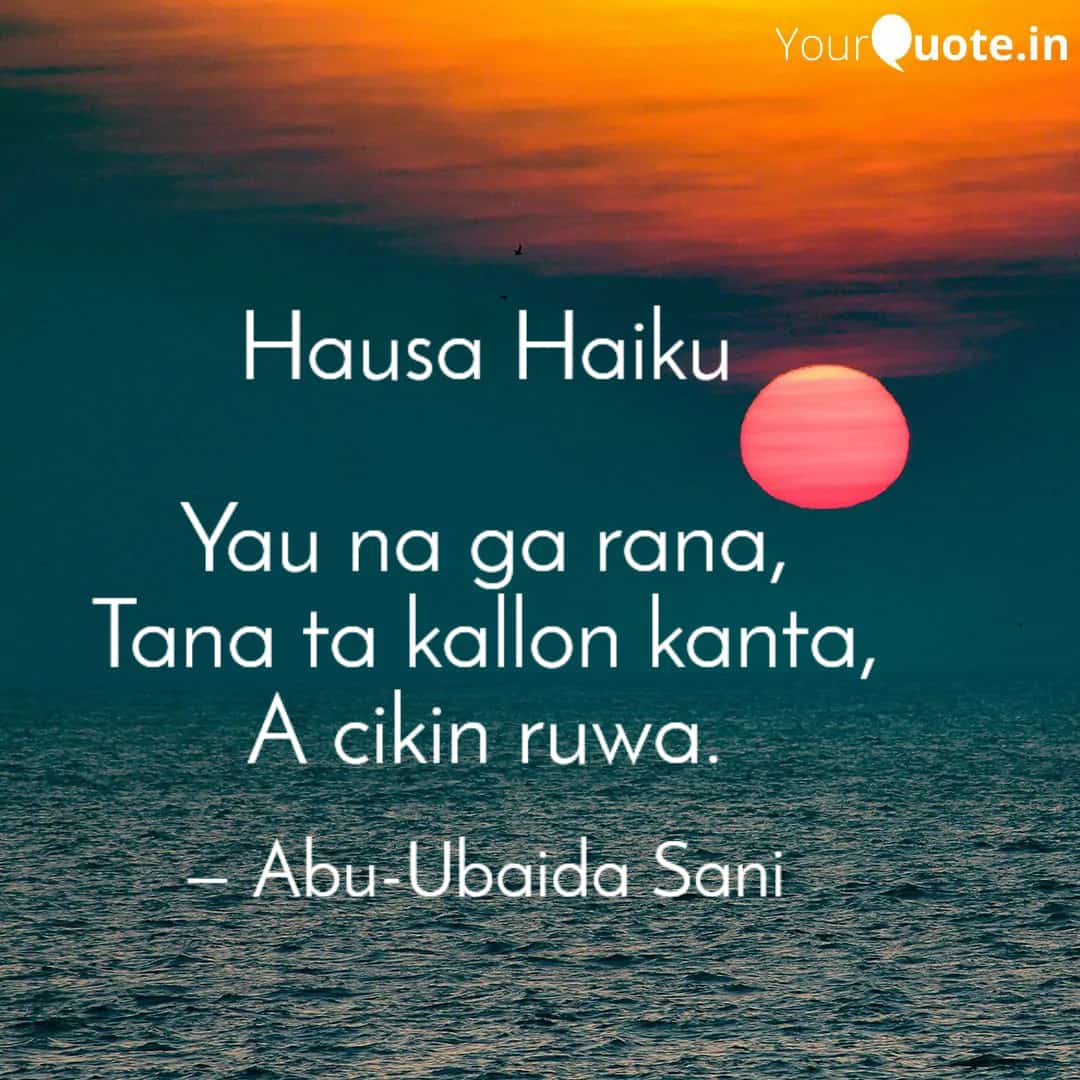 Hausa Haiku