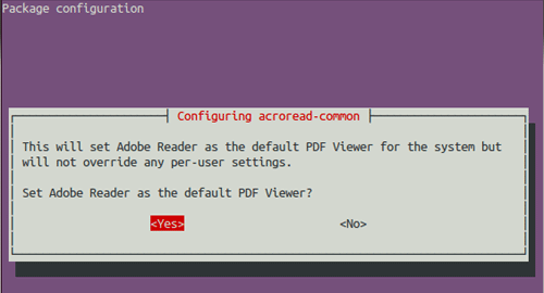 installing adobe reader in ubuntu