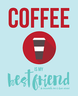 ©LostBumblebee MDBN : Printable : Coffee is my Best Friend : Personal use only |  www.lostbumblebee.net