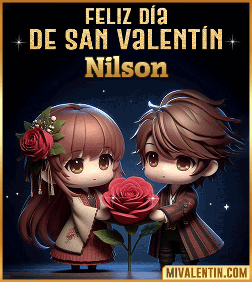 Imagen Gif feliz día de San Valentin Nilson