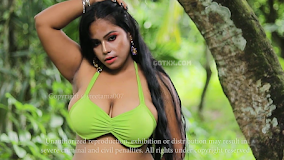 Sreetama uncut Green Bra Photoshoot of Sreeetama007 Premium