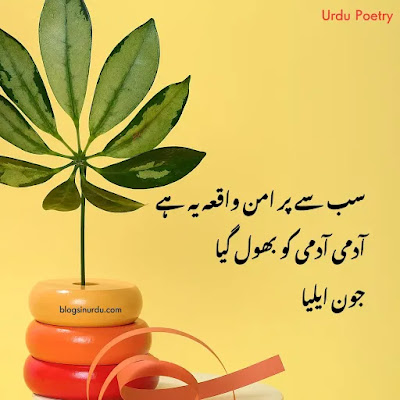 Jaun Elia Poetry