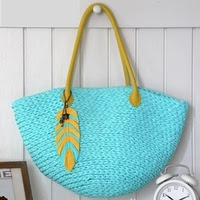 Bolso de rafia a crochet patrón gratis