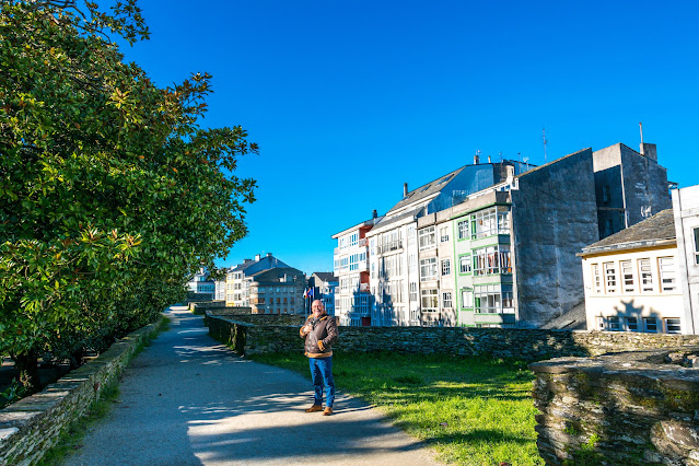 Imagen de la muralla de Lugo