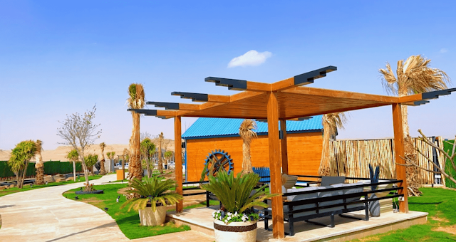 Venecia resort and spa lake Qarun Fayoum منتجع ڤينيسيا الفيوم