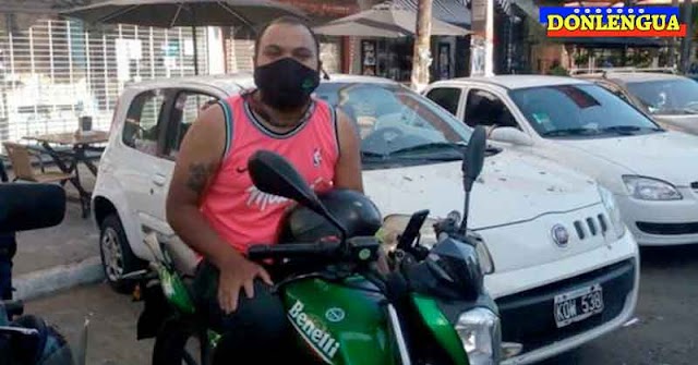 Repartidor Venezolano murió al ser atropellado en su moto en Argentina