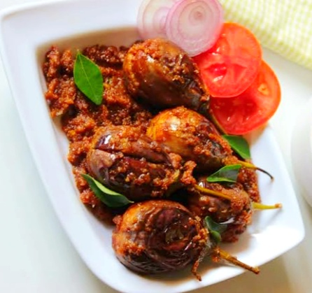 Spicy stuffed brinjal | tasty recipes corner