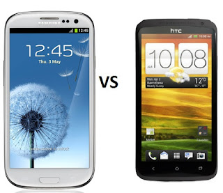 HTC One X Vs Samsung Galaxy S3