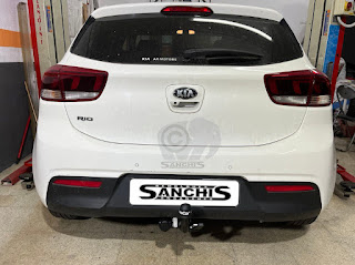 KIA RIO 2018 - Bola Enganche Remolque Desmontable Horizontal SANCHIS