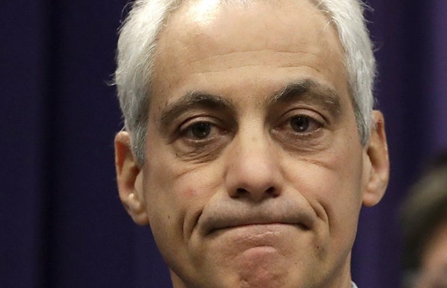 Left-Wing Protesters Demand Chicago Mayor Rahm Emanuel’s Resignation Ahead of March