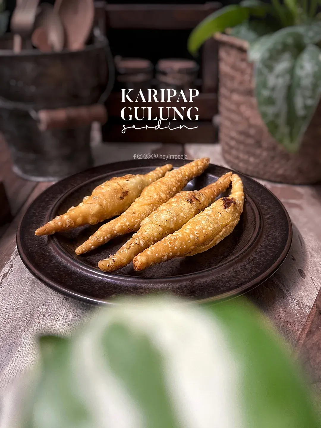 Karipap Gulung Inti Sardin